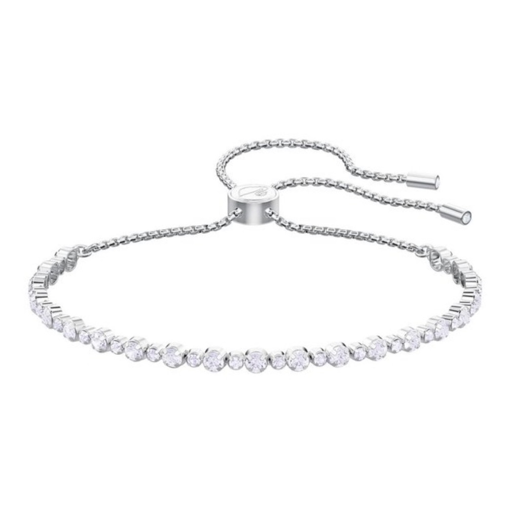 Swarovski Rhodium-Plated Crystal Bracelet